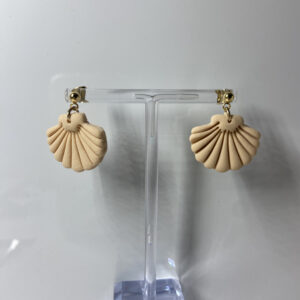Shelly - Boucles d'oreilles coquillage sable