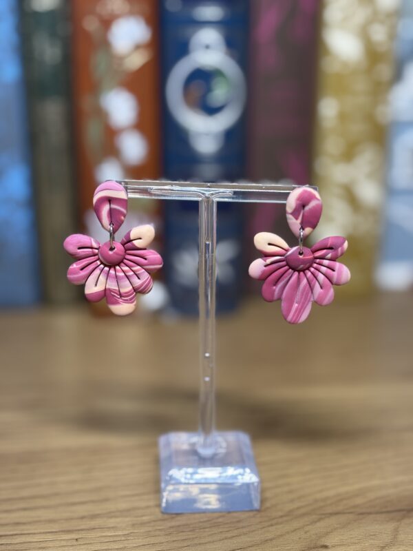 April - Boucles d'oreilles fleur